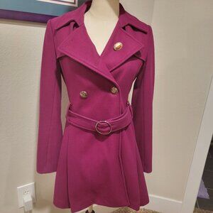 Via Spiga Magenta Women's Jacket, SZ 2. Exc. Cond! So Cute! Dress up or down!